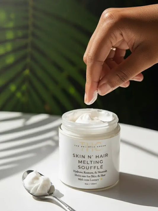 Skin n' Hair Melting Soufflé: Mango Butter & Oatmeal Cream for Dry Skin & Hair My Store