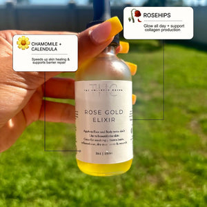 Rose Gold Elixir: Calming Skin Oil for Glow, Hydration & Redness Relief My Store
