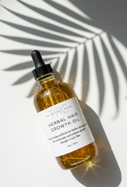 Herbal Hair Growth Oil: Bhringraj & Rosemary Herbal Hair Oil for Visibly Thicker, Fuller Growth